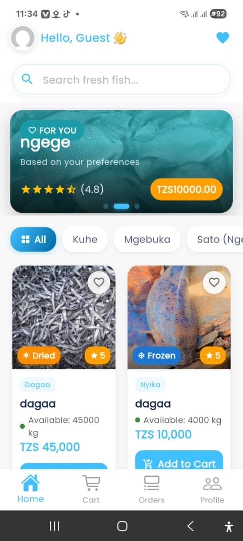 Tanfish Market